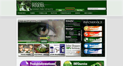 Desktop Screenshot of hannes-pharma.de